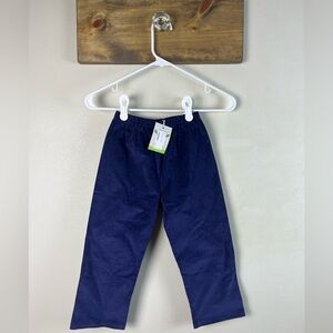 NWT The Oaks 5y Navy Fine Cord Elastic Waist Pants for Boys